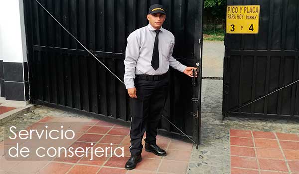 servicio de conserjeria y porteria